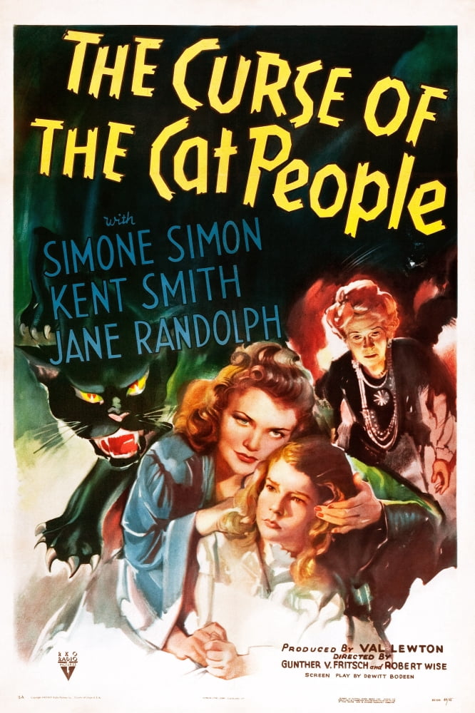The Curse Of The Cat People U Canvas Art -  (11 x 17)
