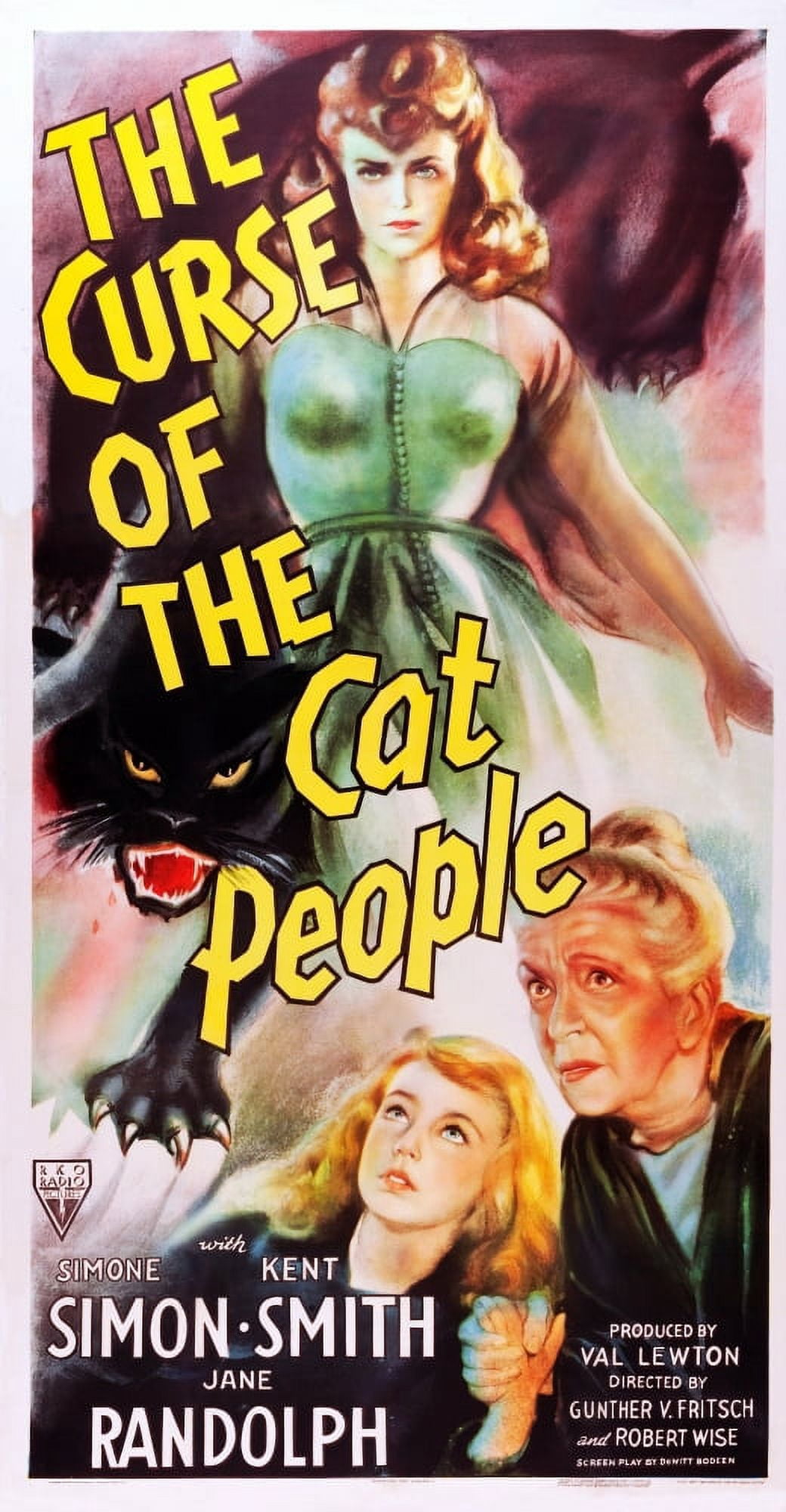 The Curse Of The Cat People U Canvas Art - (11 x 17)