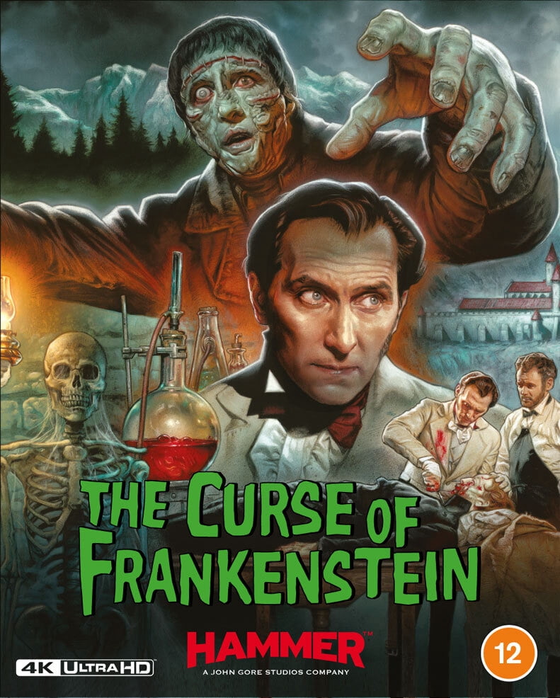 The Curse of Frankenstein (4K Ultra HD) Christopher Lee Peter Cushing ...