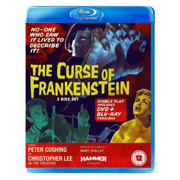The Curse of Frankenstein ( Frankenstein and the Monster ) (Blu-Ray & DVD Combo) [ NON-USA FORMAT, Blu-Ray, Reg.B Import - United Kingdom ]