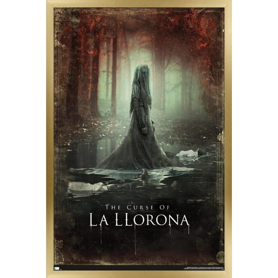 The Curse of La Llorona - Key Art Wall Poster, 14.725" x 22.375", Framed