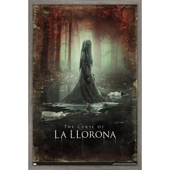 The Curse of La Llorona - Key Art Wall Poster, 14.725" x 22.375", Framed