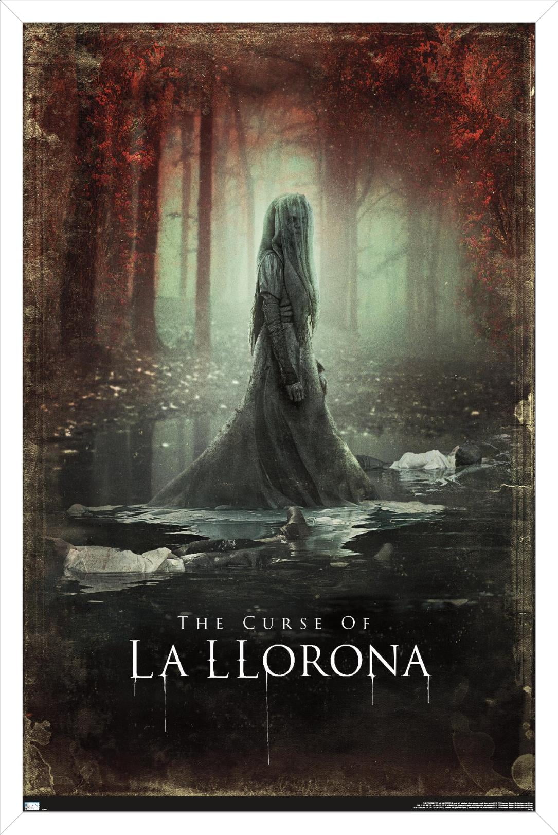 The Curse of La Llorona - Key Art Wall Poster, 22.375" x 34", Framed