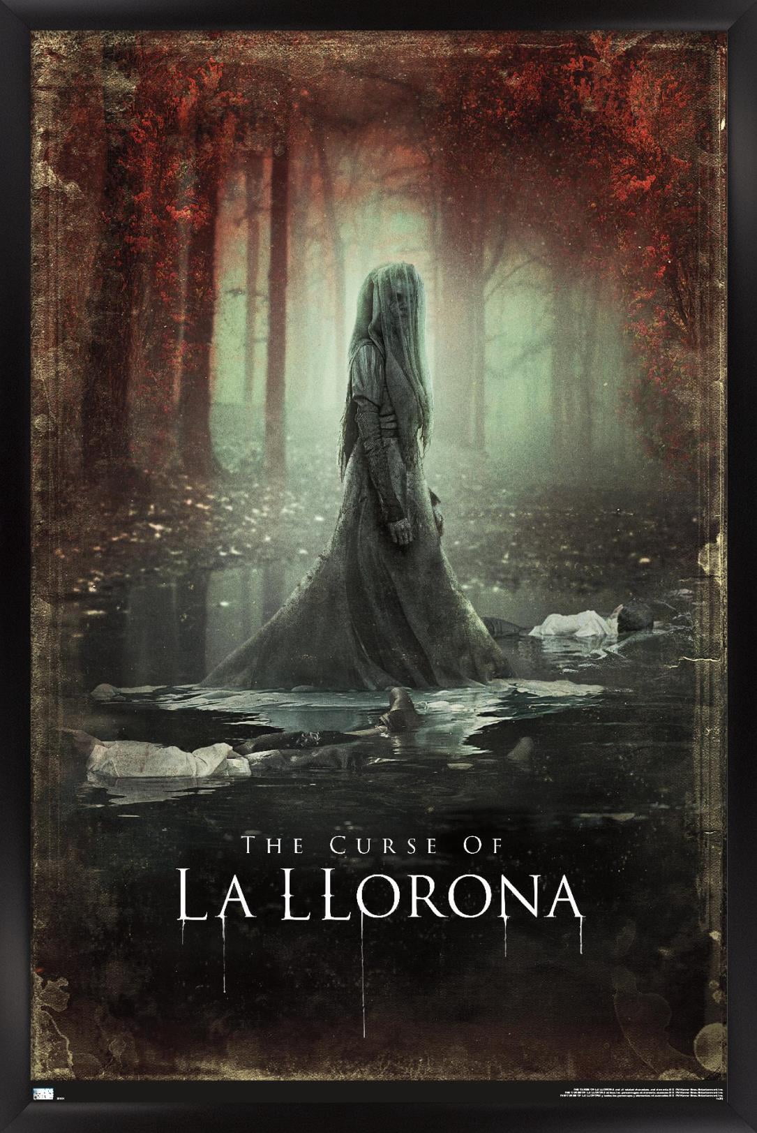 The Curse of La Llorona - Key Art Wall Poster, 22.375" x 34", Framed