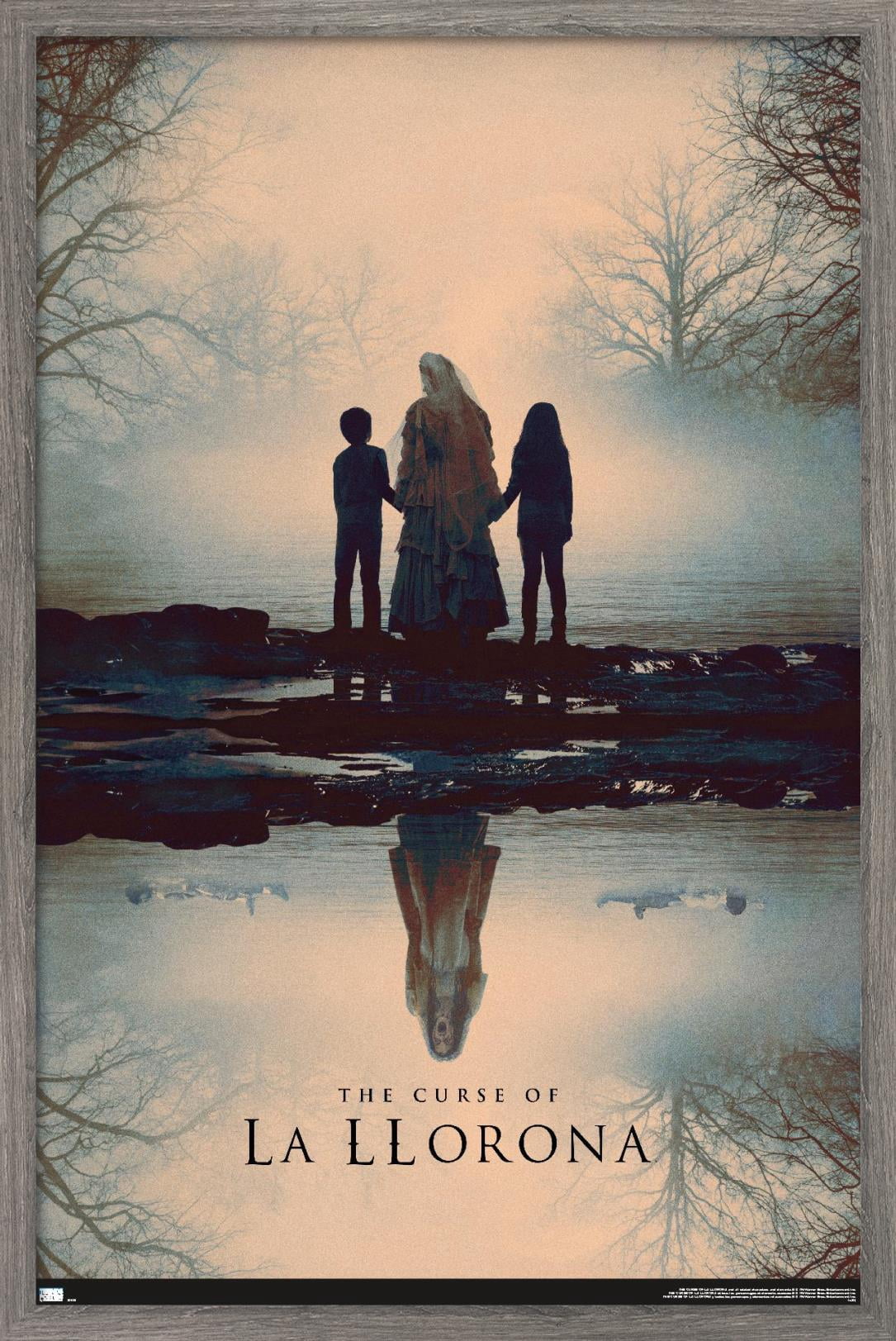 The Curse of La Llorona - Pond Wall Poster, 14.725" x 22.375", Framed