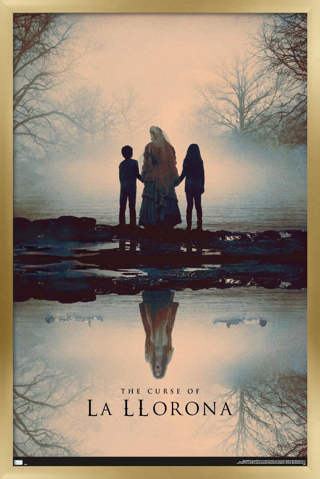 The Curse of La Llorona - Pond Wall Poster, 14.725" x 22.375", Framed