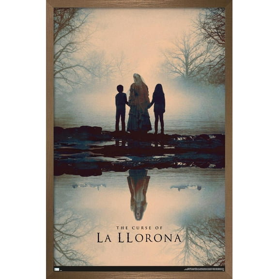 The Curse of La Llorona - Pond Wall Poster, 22.375" x 34", Framed