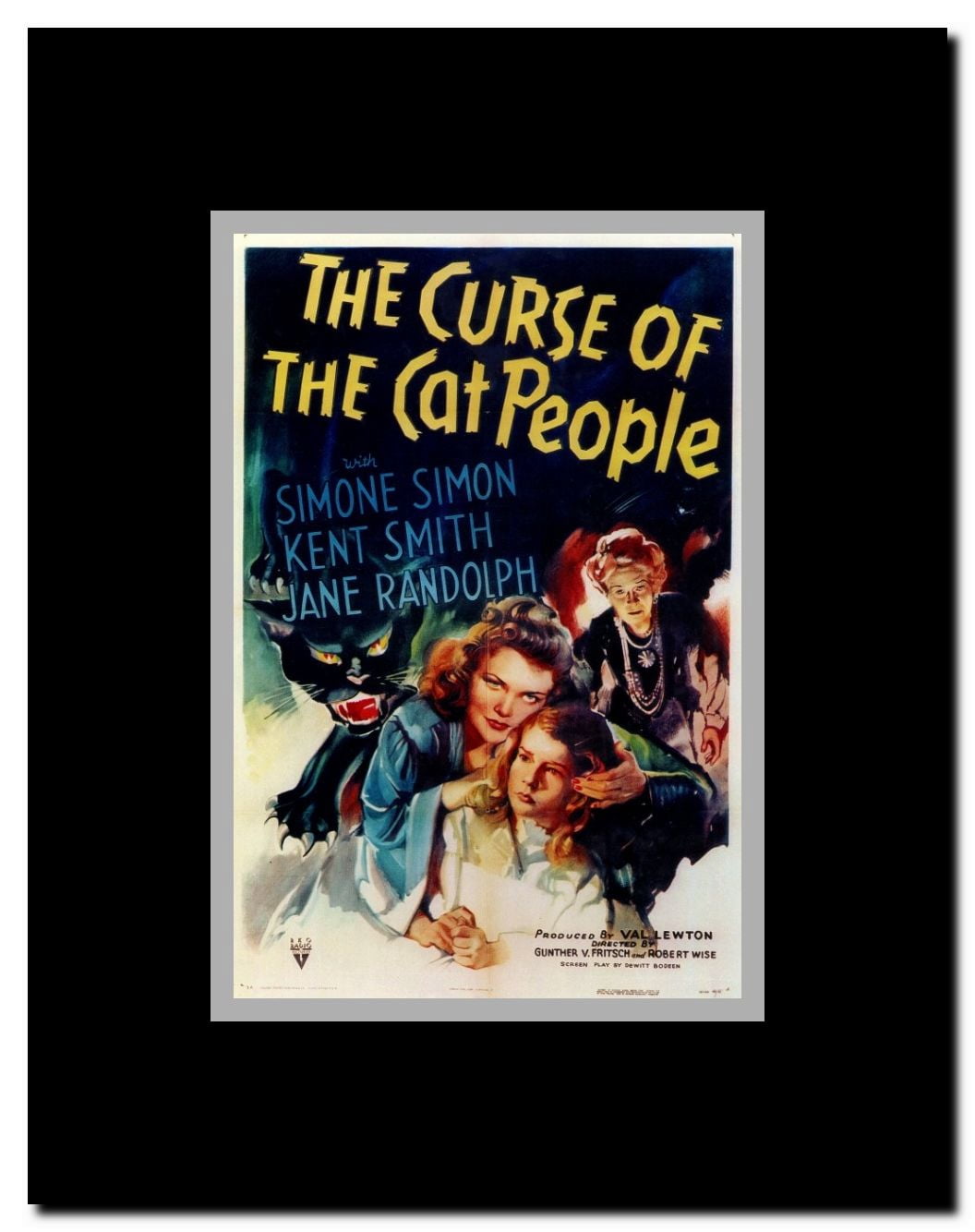 The Curse of the Cat People Framed Movie Poster