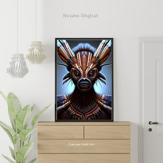 The Curse of the Skinwalker - Canvas Wall Art