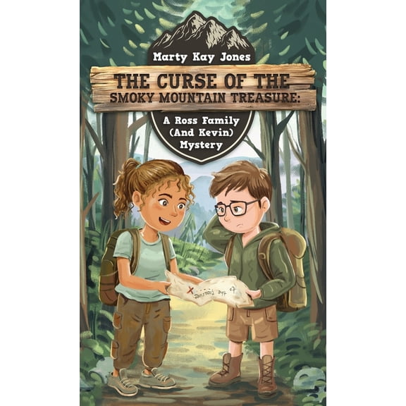 The Curse of the Smoky Mountain Treasure: A Ross Family (And Kevin) Mystery, (Hardcover)