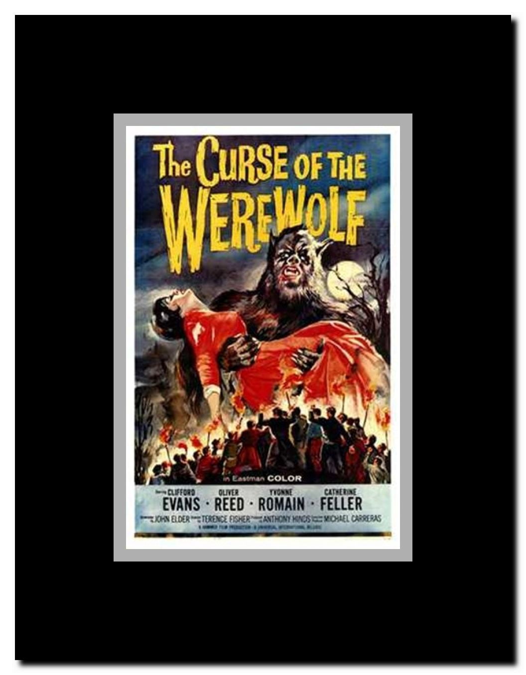 The Curse of the Werewolf Framed Movie Poster