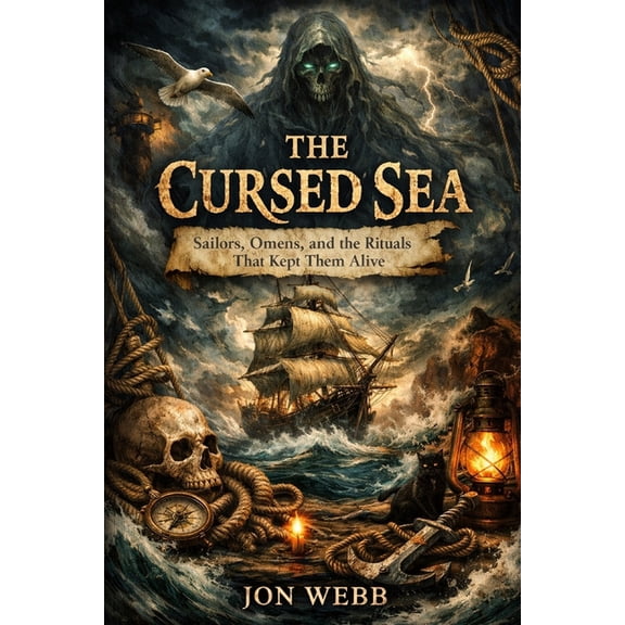 The Cursed Sea: Sailors, Omens, and the Rituals That Kept Them Alive, (Paperback)