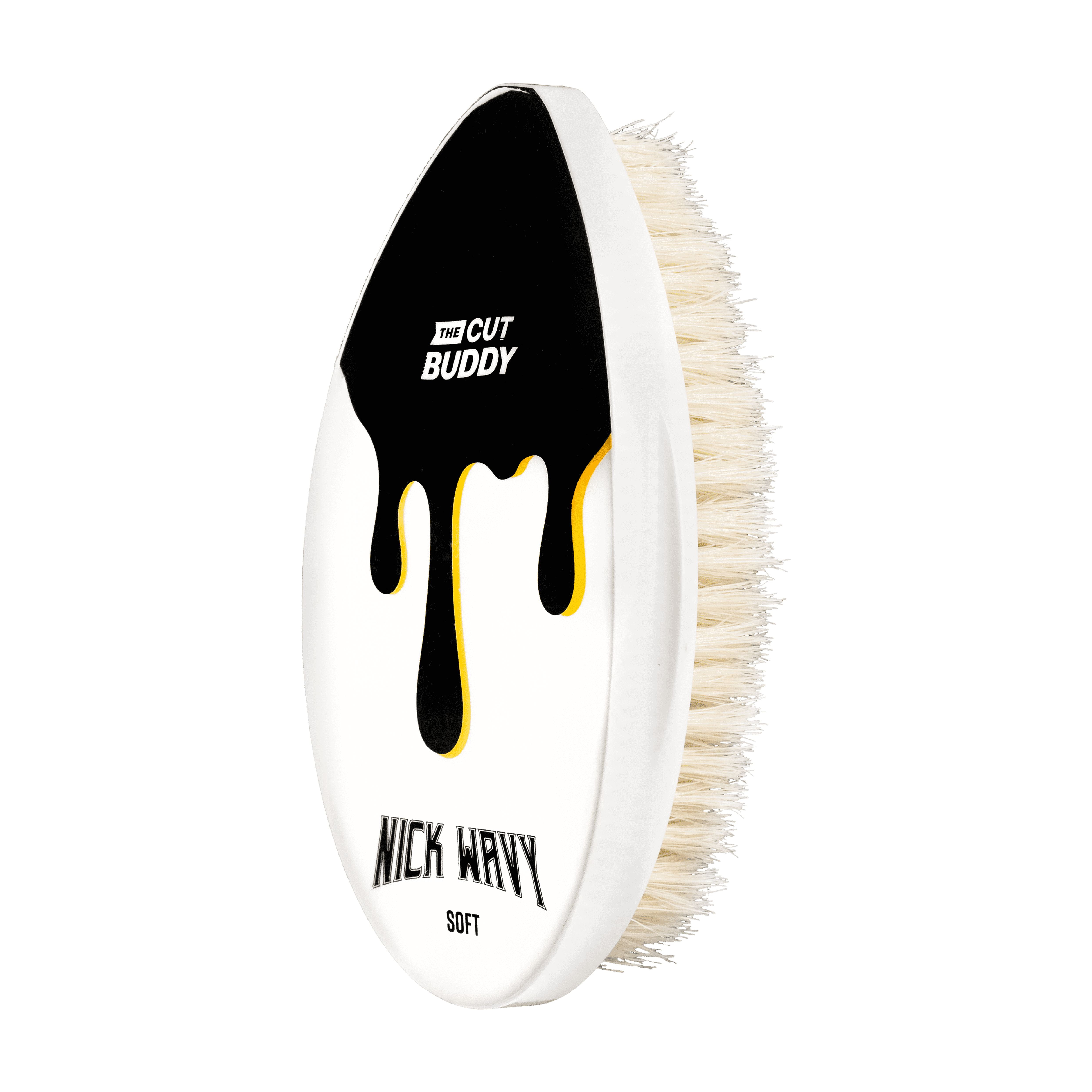 Cut Buddy Nick Wavy Collection 360 Waves Brush Medium Soft Bristle