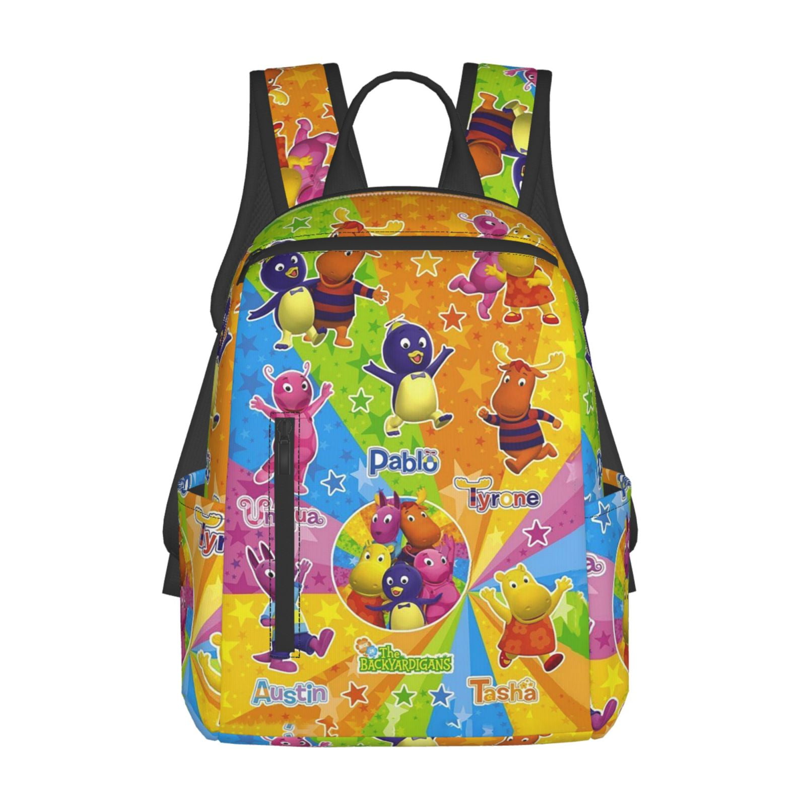 The Cute Backyardigans Backpacks Large Capacity Travel Backpack Laptop ...
