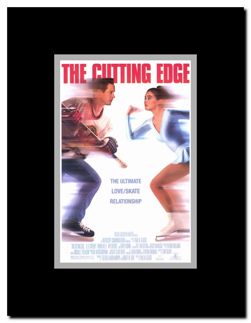 The Cutting Edge Framed Movie Poster