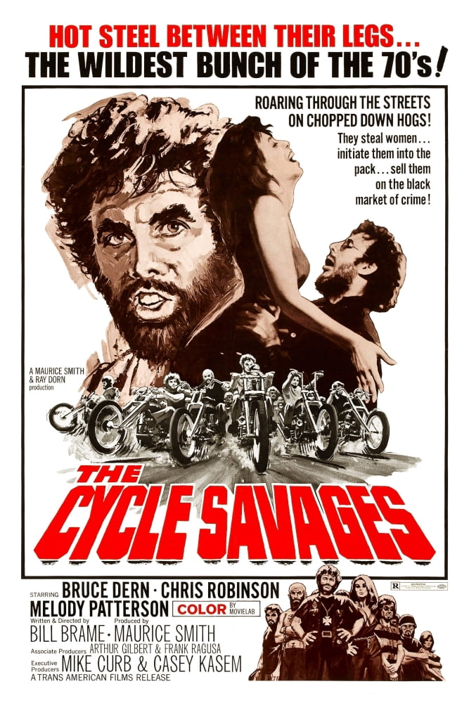 The Cycle Savages Canvas Art - (24 x 36)