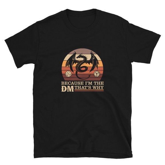 The DM Samurai Style Dragon, Short-Sleeve Unisex T-Shirt