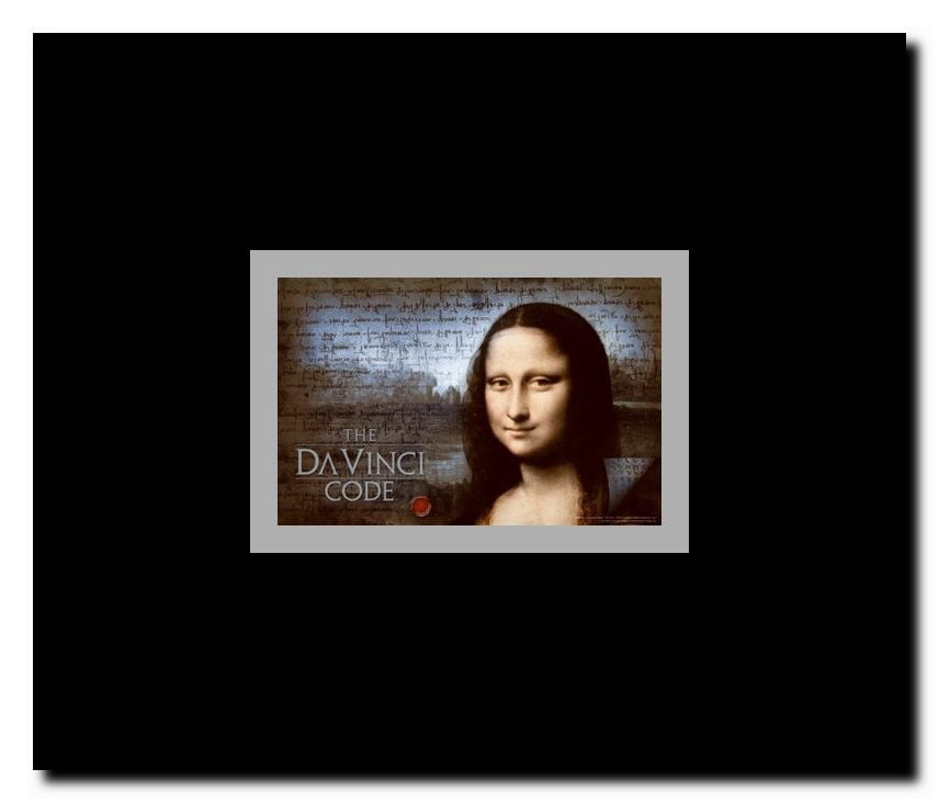 The Da Vinci Code Framed Movie Poster