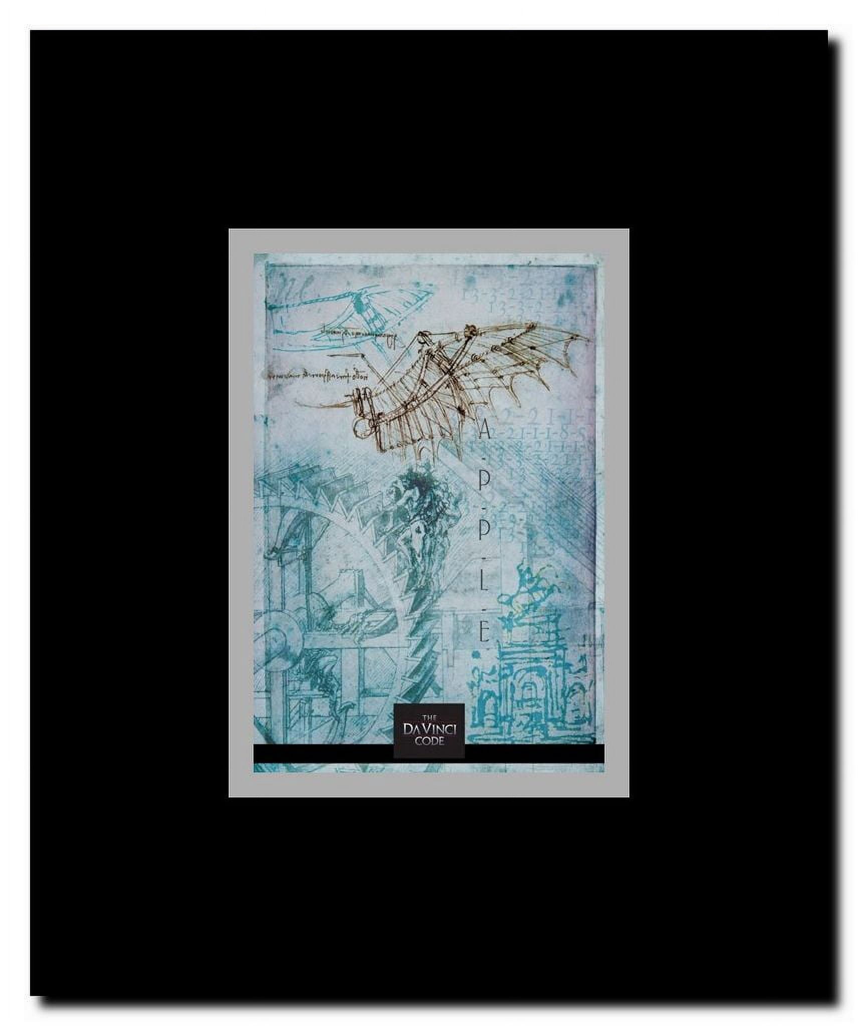 The Da Vinci Code Framed Movie Poster