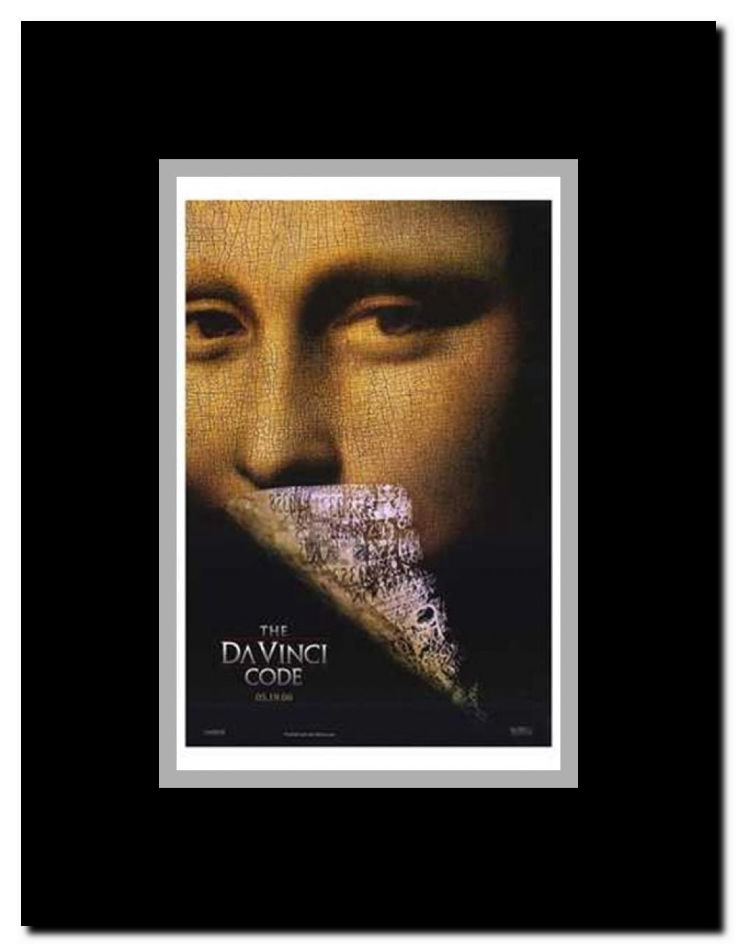The Da Vinci Code Framed Movie Poster