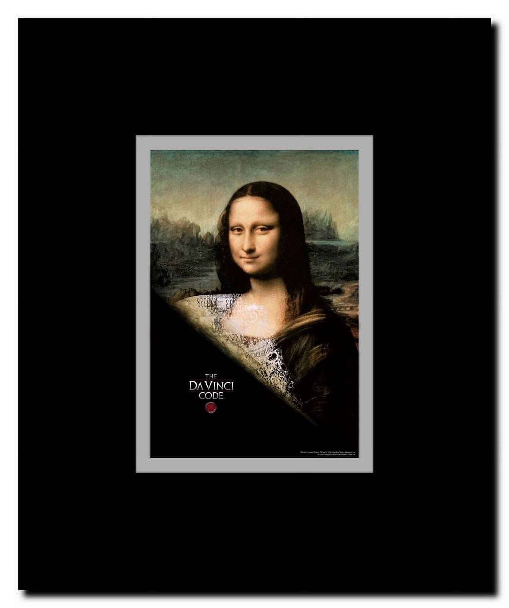 The Da Vinci Code Framed Movie Poster