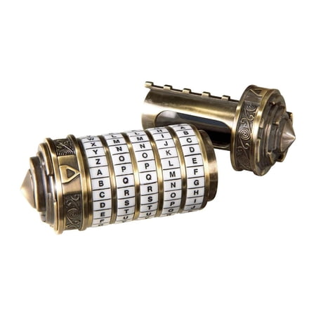 The Noble Collection NBC-NN5335-C The Da Vinci Code Mini Cryptex Replica