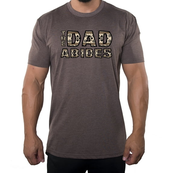 The Dad Abides shirt, Pop Pop Culture T-shirts, Men's Graphic T-shirts - Espresso MH200DAD S44 3XL
