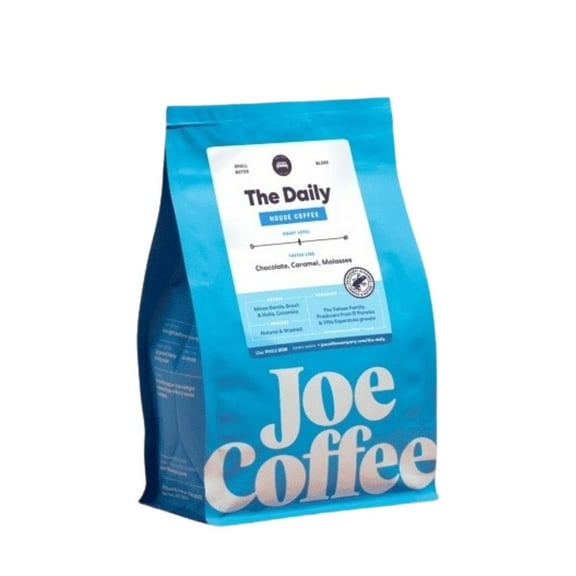 The Daily - Roasted by Joe Coffee Company - Whole Bean Coffee - 12 Ounce Bag