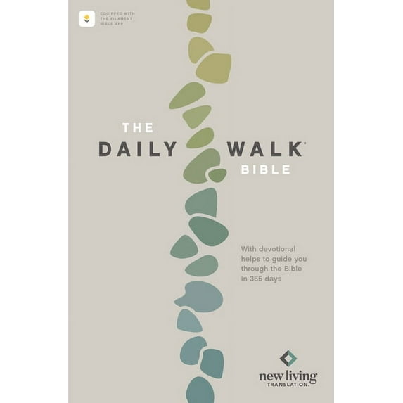The Daily Walk Bible Nlt, Filament Enabled (Softcover), (Paperback)
