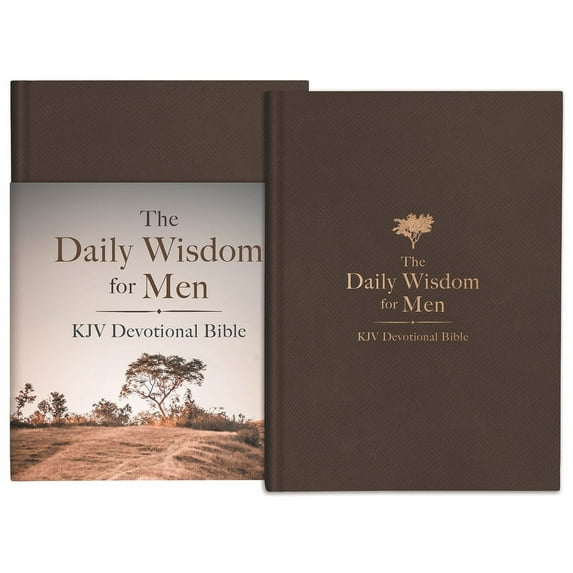 The Daily Wisdom for Men KJV Devotional Bible (Hardcover)