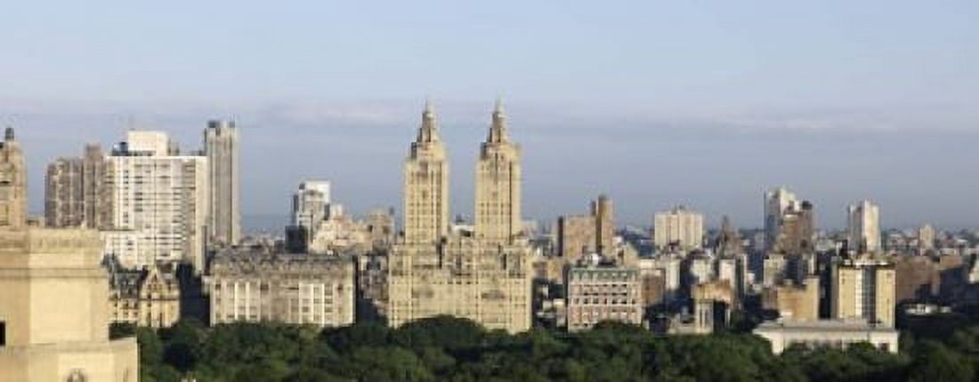 The Dakota The Langham The San Remo Central Park West Manhattan New York City New York State USA Canvas Art - Panoramic Images (15 x 6)