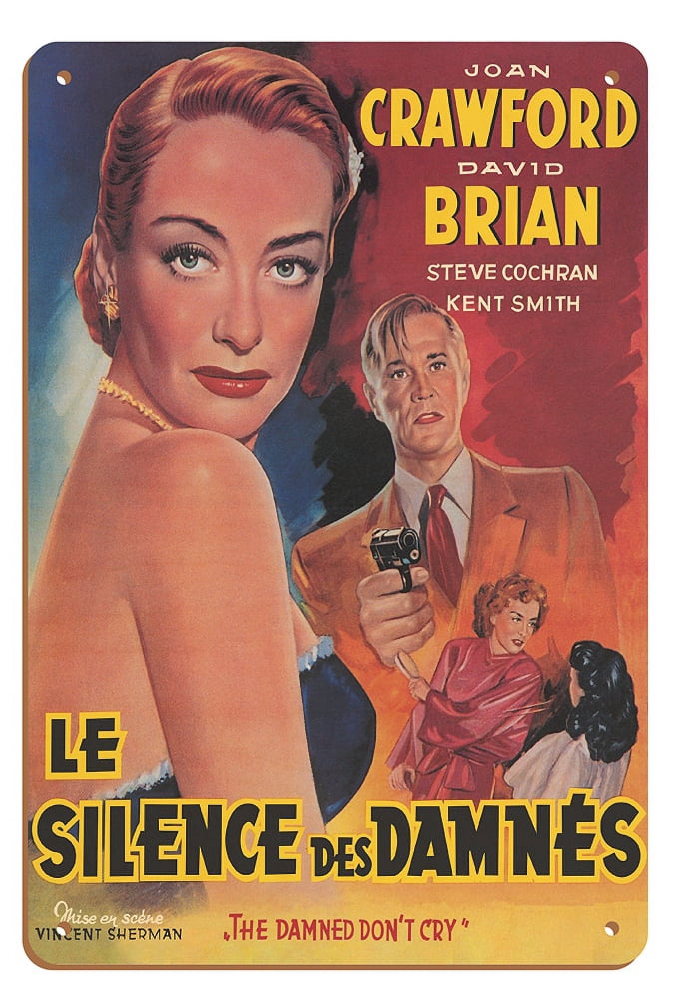 The Damn Don't Cry (Le Silence des Damnés) - Starring Joan Crawford ...