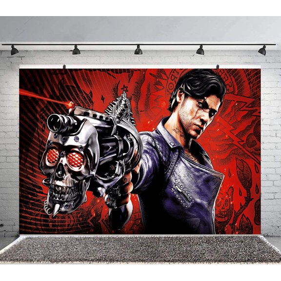 The Damned Backdrop Banner Party Supplies Poster Movie Theme Background for Photography Birthday Decorations