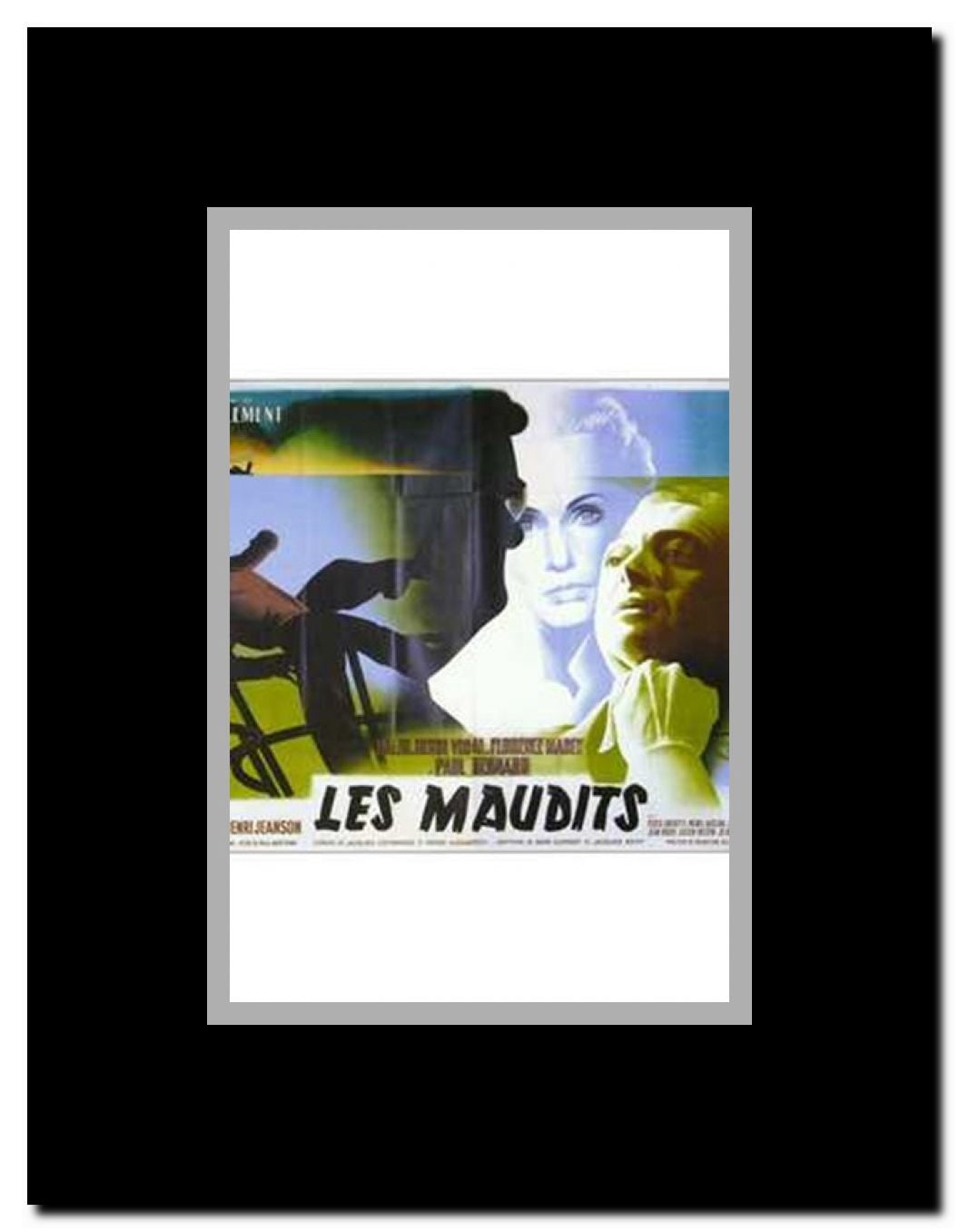 The Damned Framed Movie Poster