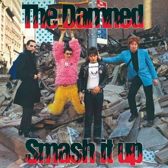 The Damned - Smash It Up B/W Burglar (Red Vinyl) - Music & Performance [7-Inch]