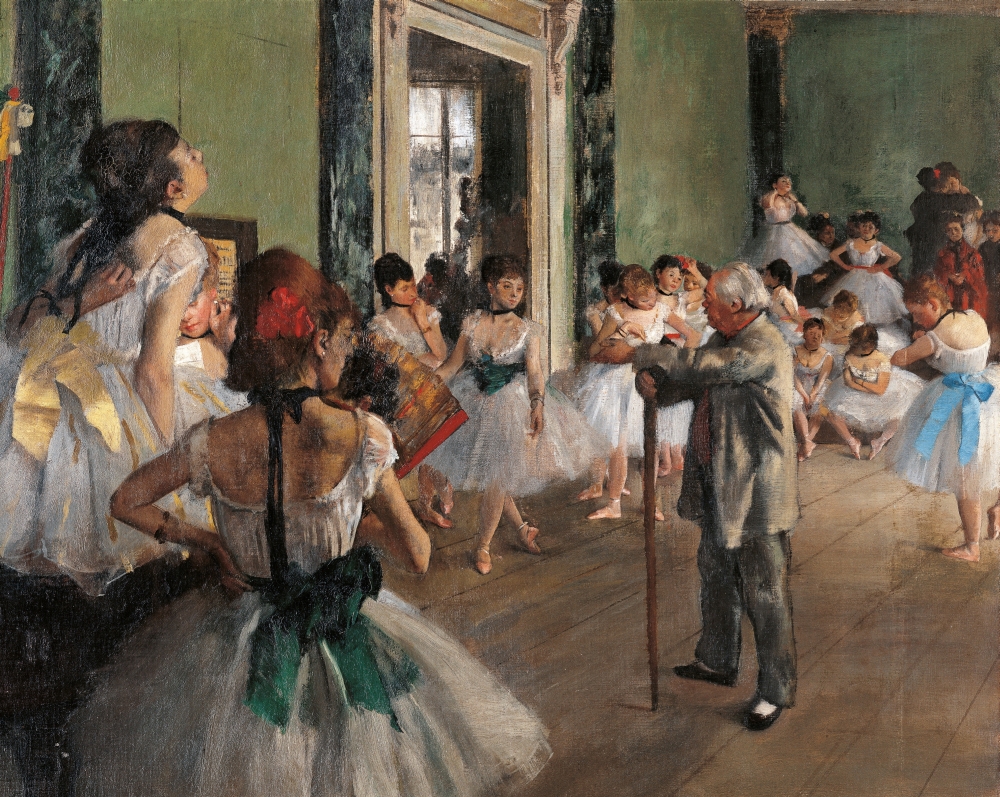 The Dance Class Canvas Art - (24 x 18)