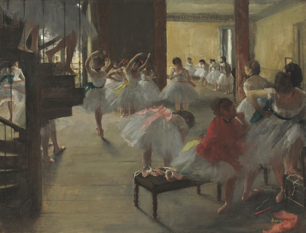 The Dance Class Canvas Art - (36 x 24)