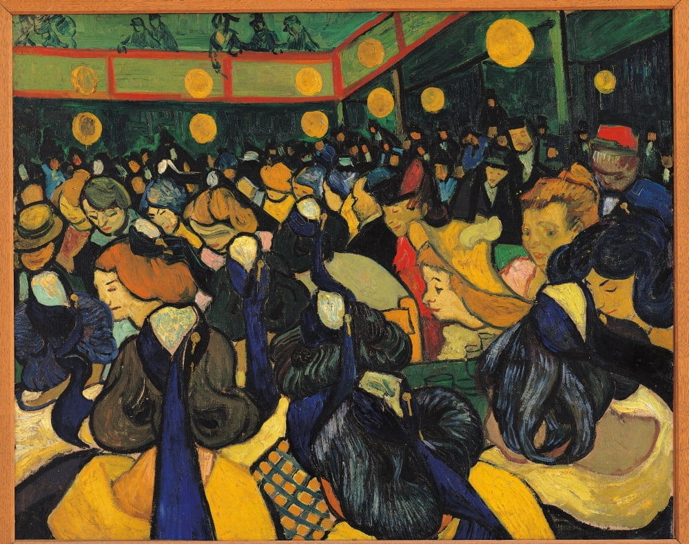 The Dance Hall In Arles Canvas Art - (36 x 24)