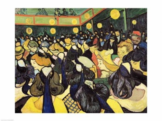 The Dance Hall at Arles 1888 Canvas Art - Vincent Van Gogh (24 x 18)