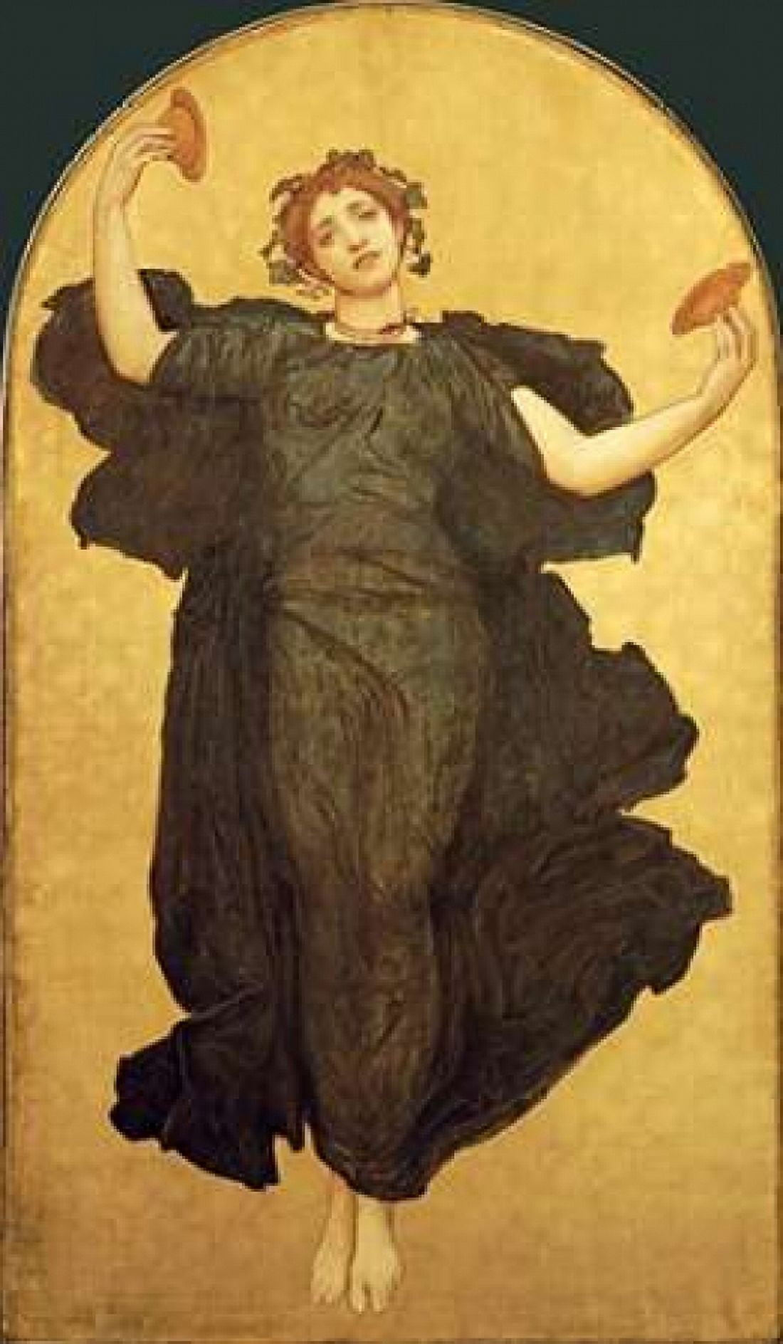 The Dance of The Cymbalists Canvas Art - Lord Frederick Leighton (24 x 36)