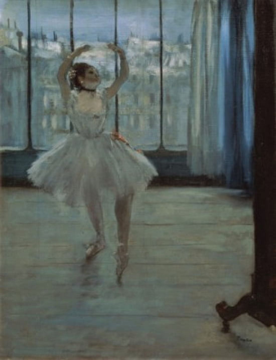 The Dancer at the Studio Edgar Degas (1834-1917French) Oil on canvas Pushkin Museum of Fine Arts Moscow Canvas Art - Edgar Degas (24 x 36)