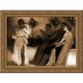 thumbnail image 1 of The Dancers 24x20 Gold Ornate Wood Framed Canvas Art by Leighton, Lord Frederick, 1 of 2