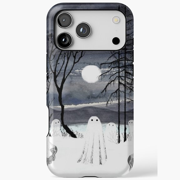 The Dancers Artistic Silhouette iPhone Case 17 16 15 14 13 12 11 Pro Max