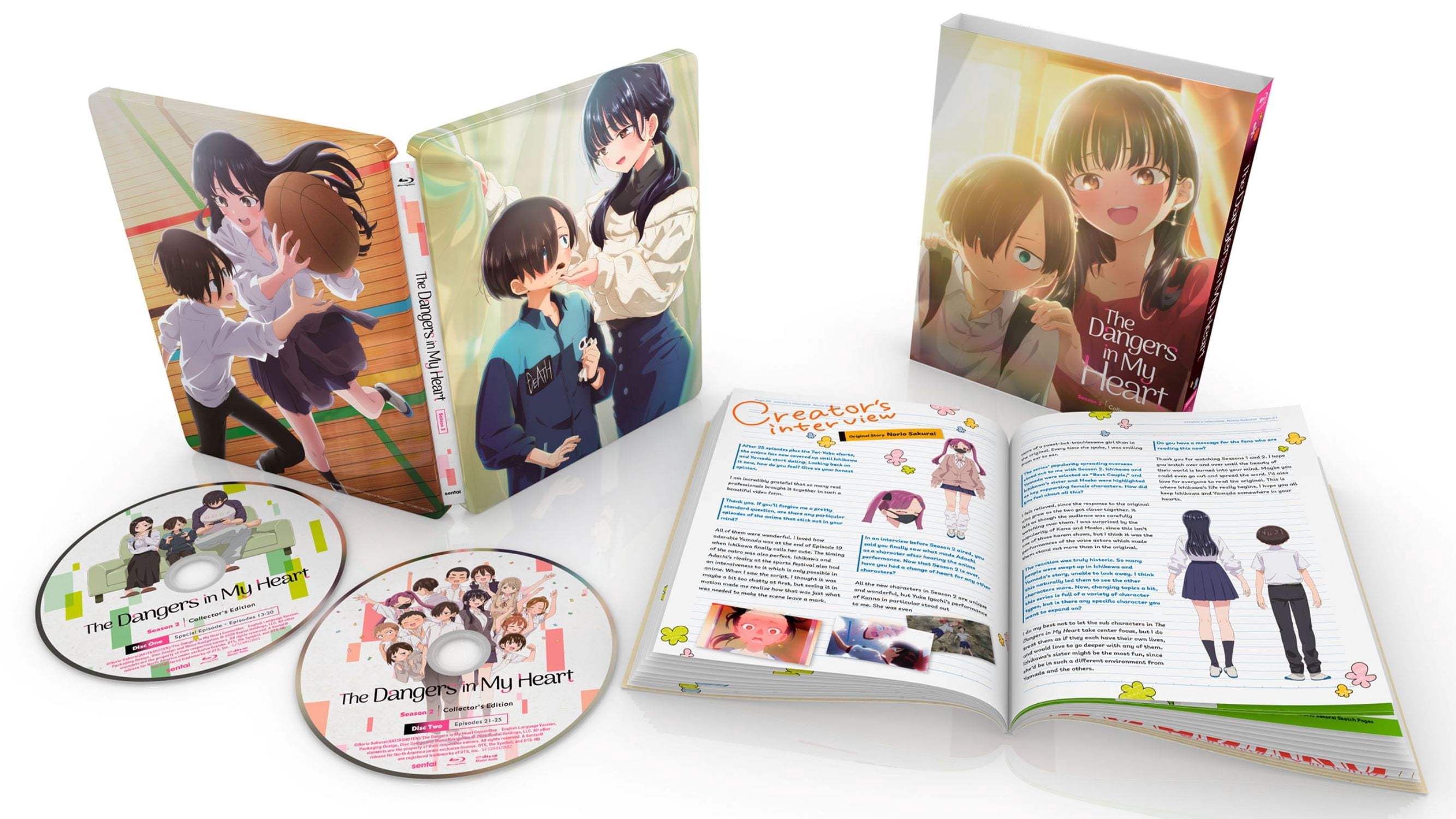 The Dangers in My Heart: Season 2 (Limited Edition Steelbook) (Blu-ray), Anime, AMC