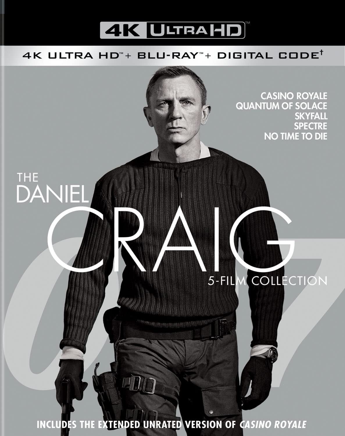 The Daniel Craig 5-Film Collection (4K Ultra HD + Blu-Ray)