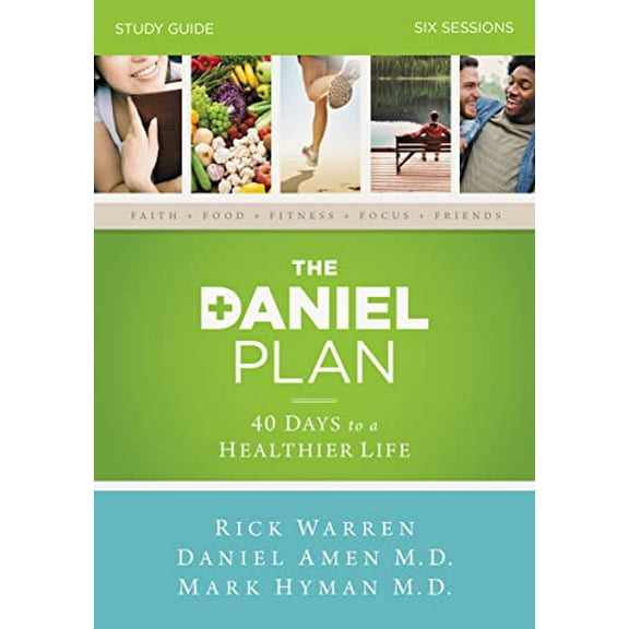 Pre-Owned The Daniel Plan Bible Study Guide: 40 Days to a Healthier Life (Paperback) 0310824443 9780310824442