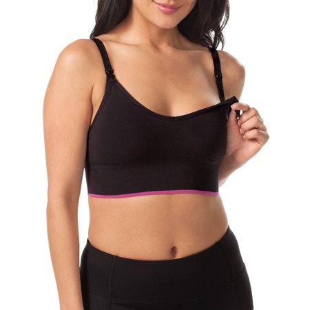 Leading Lady, The Danika, Nursing Bra, Seamless Sports Bra, Removable Pads, Wireless Comfort, Longline Band, Athleisure (Women's)