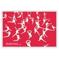 thumbnail image 1 of The Danish Opera and Ballet Festival - Royal Danish Ballet (Den Danske Ballet) - Vintage Dance Poster by John Johnsen c.1972 - Master Art Print (Unframed) 12in x 18in, 1 of 4