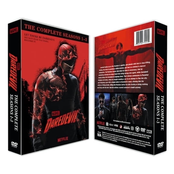 The Daredevil The Complete TV Series Season 1-3 (DVD 9-Disc,NEW )