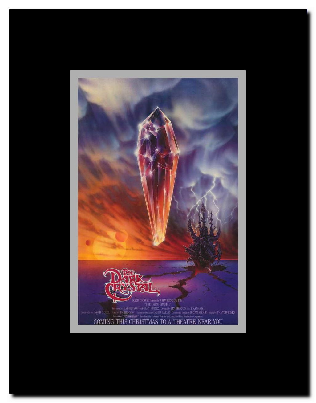 The Dark Crystal Framed Movie Poster